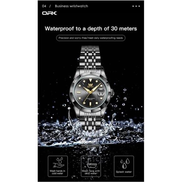 Women Watch Bracelet Dress Easy to Read Stainless Steel Ladies Watches main image 4